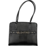 Mario Valentino Black Polyurethane Women's Bag