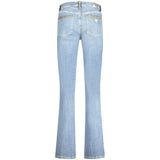 Guess Jeans Azzurro Recycled Cotton Women's Straight Jean