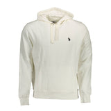 U.S. POLO ASSN. White Cotton Men's Hoodie