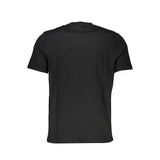 North Sails Black Cotton Men T-Shirt