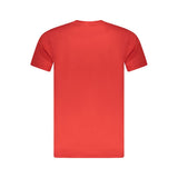 Cavalli Class Red Cotton Men T-Shirt
