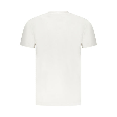 Cavalli Class Bianco Cotton Men T-Shirt