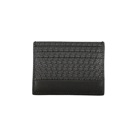 Calvin Klein Black Polyurethane Men Wallet