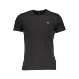 La Martina Black Cotton Men's T-Shirt