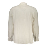 North Sails Beige Linen Men's Shirt