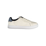 Tommy Hilfiger Beige Polyester Athletic Sneakers