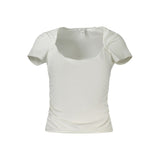 Guess Jeans Bianco Poliammide Women T-Shirt