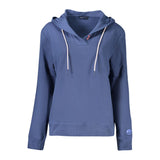 North Sails Blue Cotton Women Sweatshirt