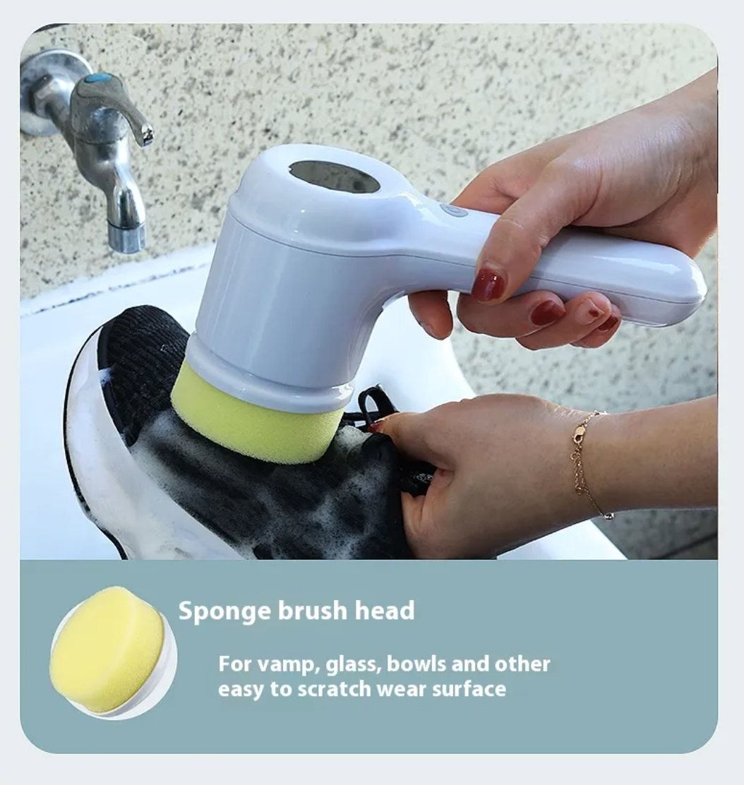 Electric Kitchen Cleaning Brush