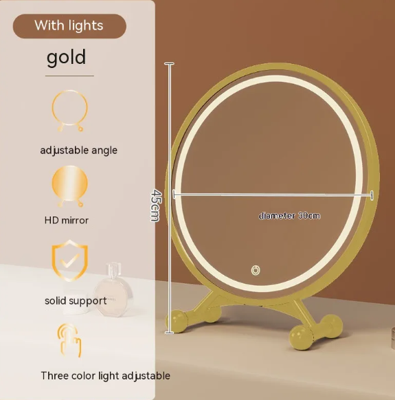 Desktop Smart LED Makeup Mirror