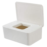 GQZ Wet Wipes Dispenser Holder Dust Proof Tissue Storage Box Case with Sealed Lid for Home Office Desk Keeps Wipes FreshWipe Container