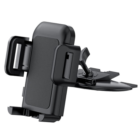 MW ACC CA Car Phone Holder CD Slot Car Mount 360° Rotating Car Phone Mount with One-Touch Release Button for iPhone 12/11/Pro/Max/XS Xr/ X/8 Galaxy Note10/S10/S20 Series and More