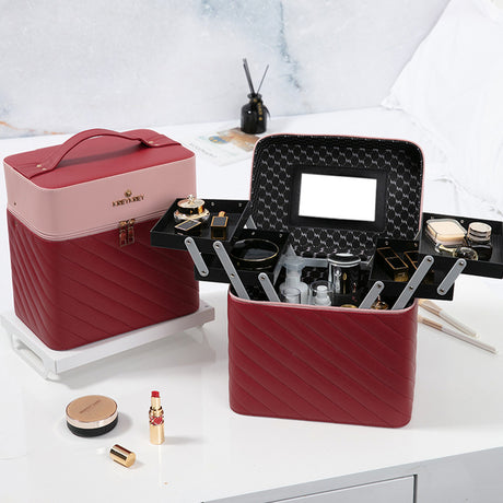 Fashionable Portable Makeup Bag and Storage Box
