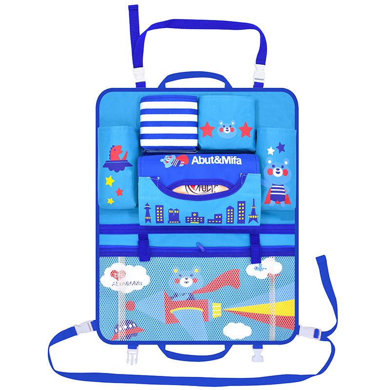 Creative Cartoon Car Seat Back Storage Organizer Bag