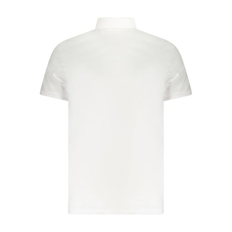 Calvin Klein White Cotton Men Polo