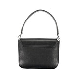Mario Valentino Black Polyurethane Women Handbag