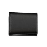 Tommy Hilfiger Black Polyurethane Women Wallet