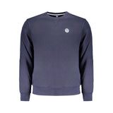 North Sails Blue Cotton Men Sweater