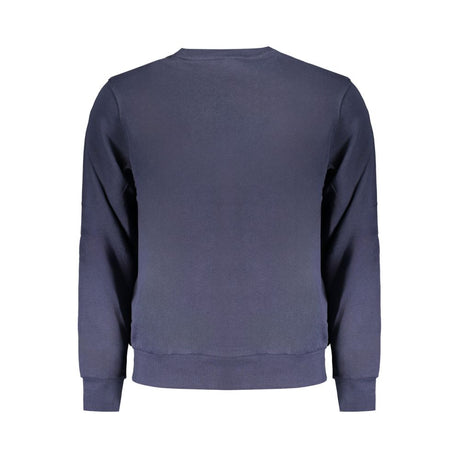 North Sails Blue Cotton Men Sweater