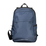 Tommy Hilfiger Blue Polyester Men Backpack