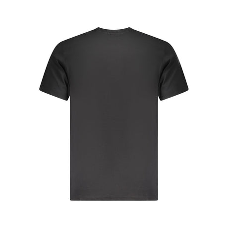 Fila Black Organic Cotton Men T-Shirt