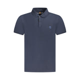 Timberland Blue Cotton Men Polo