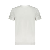 Cavalli Class Bianco Cotton Men T-Shirt