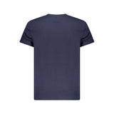 Tommy Hilfiger Blue Cotton Men T-Shirt