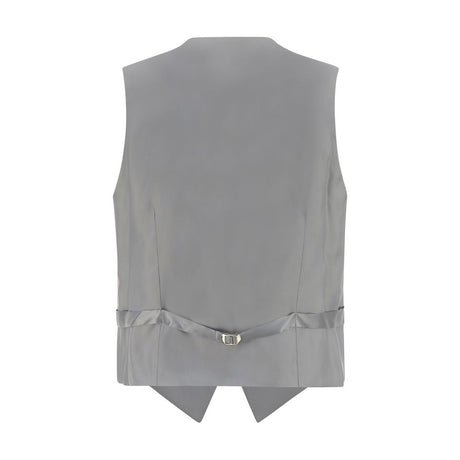 Gi Capri Gray Polyester Waistcoat
