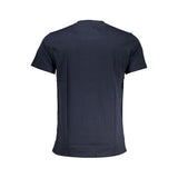 Cavalli Class Blu Cotton Men T-Shirt
