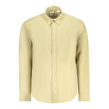 Timberland Beige Cotton Men Shirt