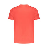 Cavalli Class Rosso Cotton Men T-Shirt
