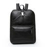 PU Leather Travel Backpack with Dual Straps