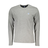 North Sails Grigio Cotton Men T-Shirt
