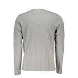North Sails Grigio Cotton Men T-Shirt