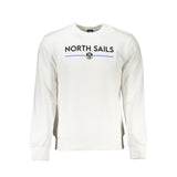 North Sails White Cotton Mens Sweatshirt