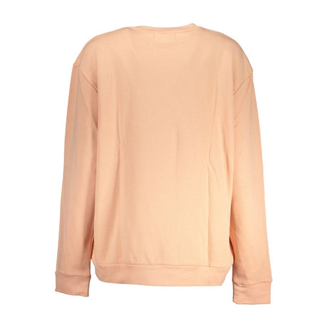 Cavalli Class Pink Cotton Sweatshirt