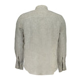 North Sails "Grigio Linen Men's Shirt with Italian Collar"