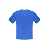 North Sails Blue Cotton Men T-Shirt
