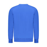 North Sails Blue Cotton Men Sweatshirt