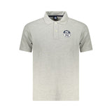 North Sails Grigio Cotton Men Polo