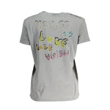 Desigual Gray Cotton Women T-Shirt