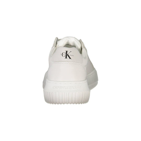 Calvin Klein White Polyester Women Sneaker