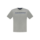 North Sails Brown Cotton Men T-Shirt