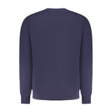 North Sails Blue Cotton Men Sweatshirt