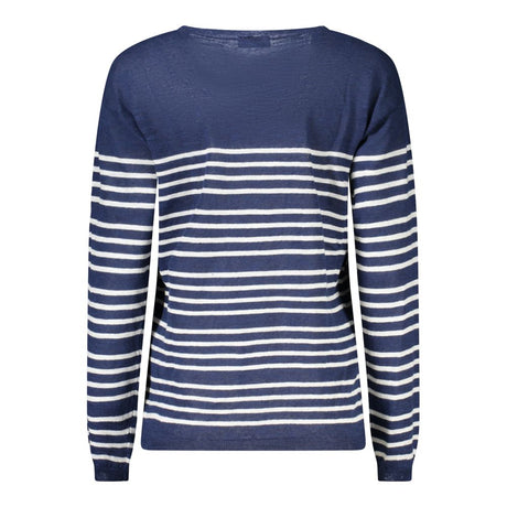 North Sails Blue Linen Women's Sweater