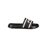 Fila Black Polyurethane Women Slipper