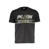 Plein Sport Black Cotton Men's T-Shirt