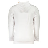 Cavalli Class White Cotton Men Sweatshirt
