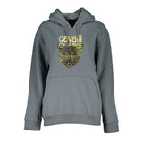 Cavalli Class Grigio Polyester Women Sweatshirt